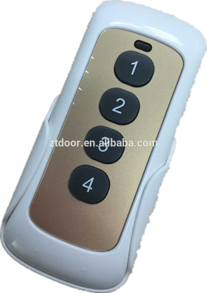 Remote Control Battery Powered Door Opener 120W Rated Power High Performance